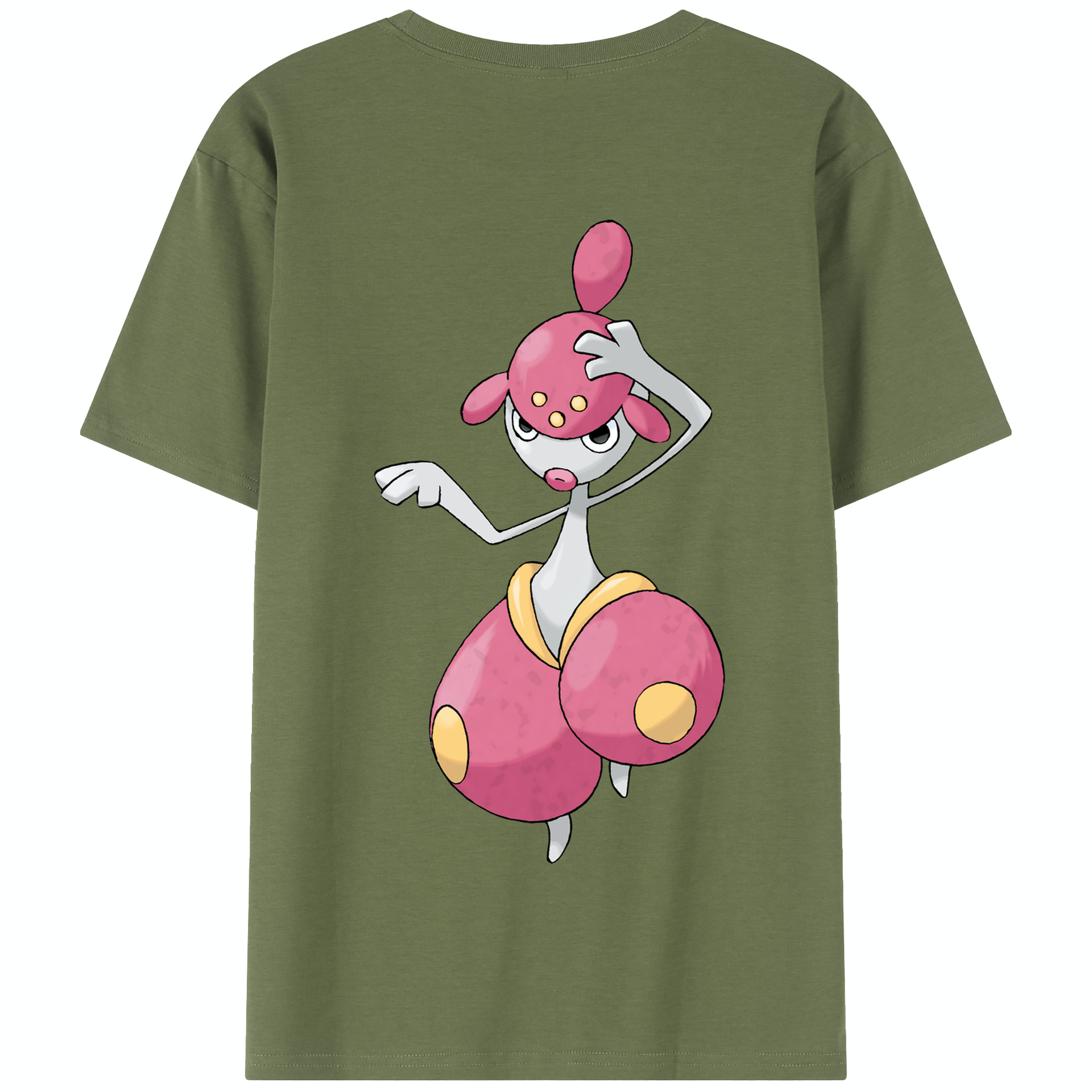 （画像用） ポケットモンスター Pokémon 綿100％半袖Tシャツ（背面プリント）
